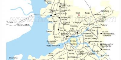 خريطة جديدة مومباي