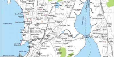 خريطة مومباي المركزية