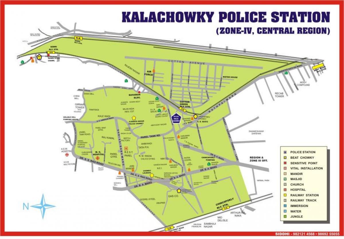 خريطة Kalachowki مومباي